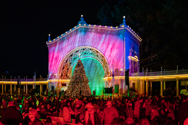 December Nights at Balboa Park 2024 Z90.3 San Diego
