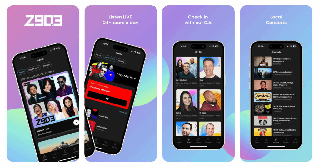 Download the FREE Z90 App! - Z90.3 San Diego